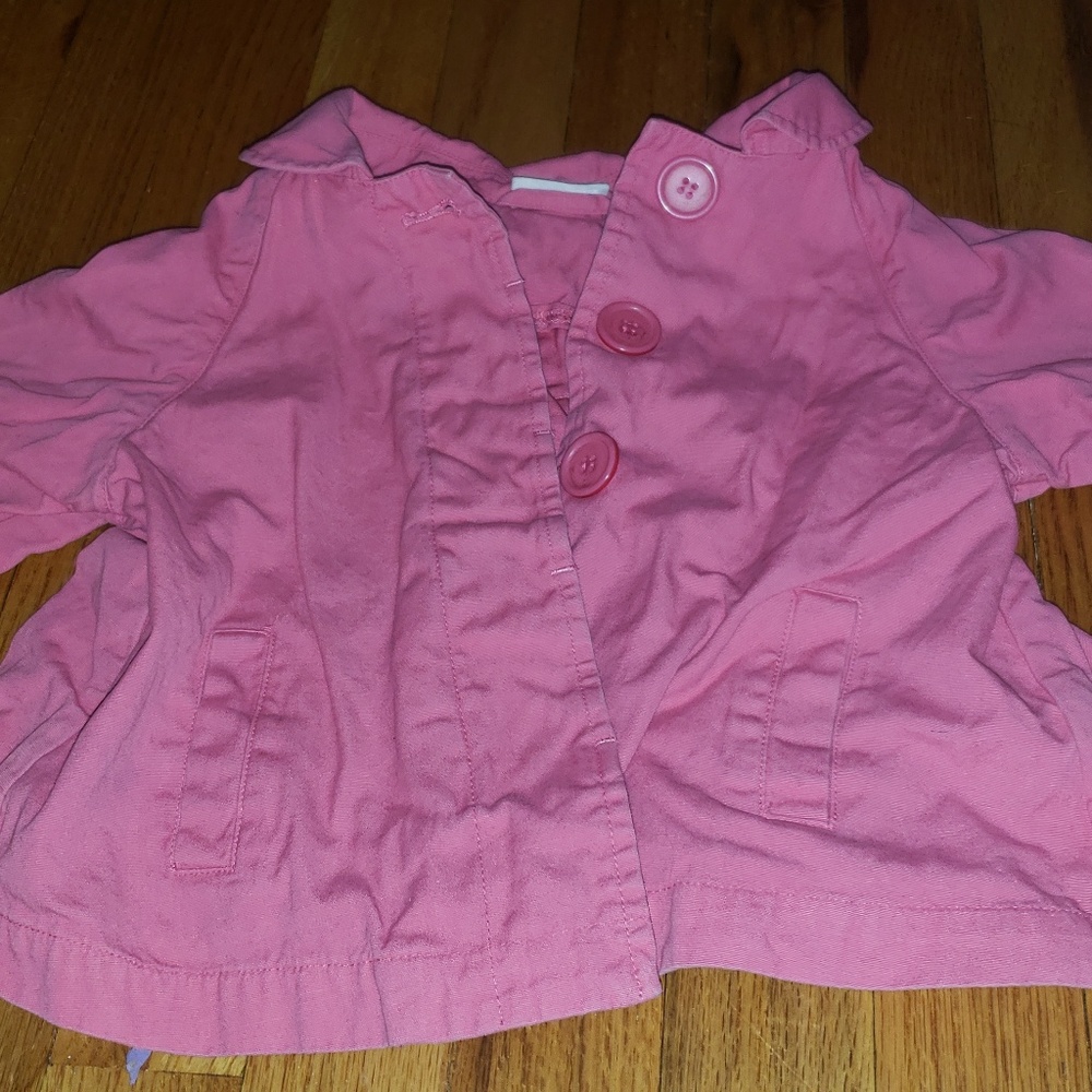 Girls Bright Pink Jacket, size 5